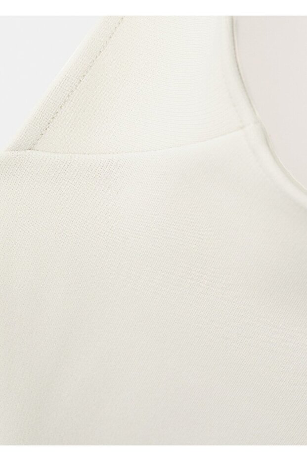 Straplez dar kesim bluz - 8