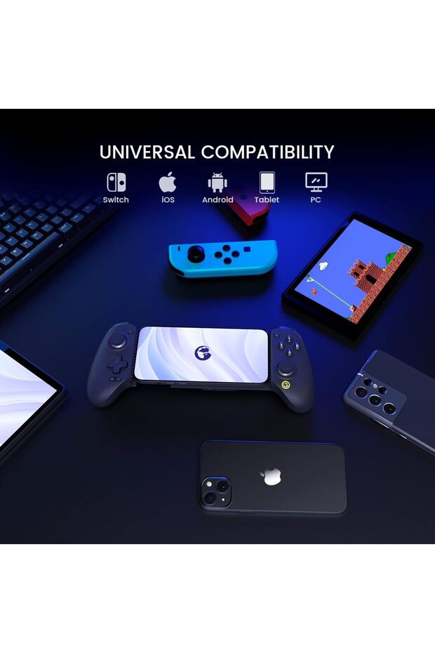 G8 Plus Bluetooth Controller for Switch, iOS, Android, Tablets & PC, Hall Effect Joysticks - 2
