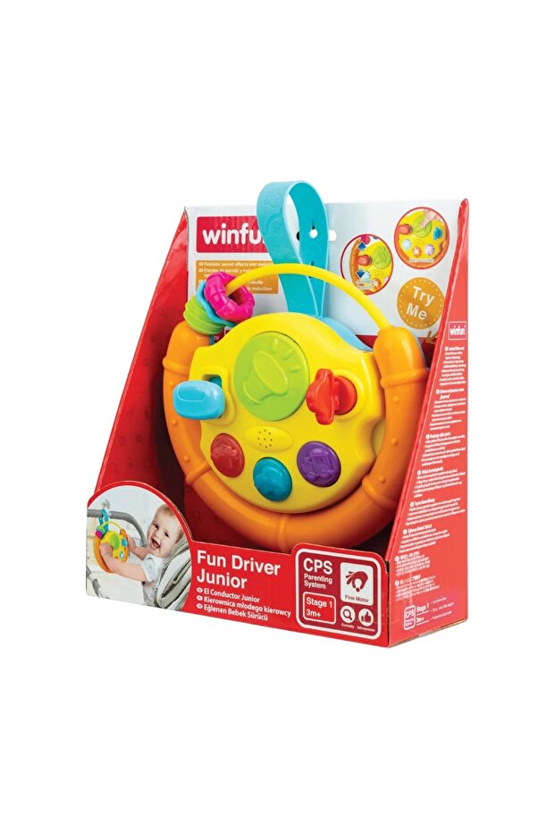 Steering Wheel Toy With Activities - 1