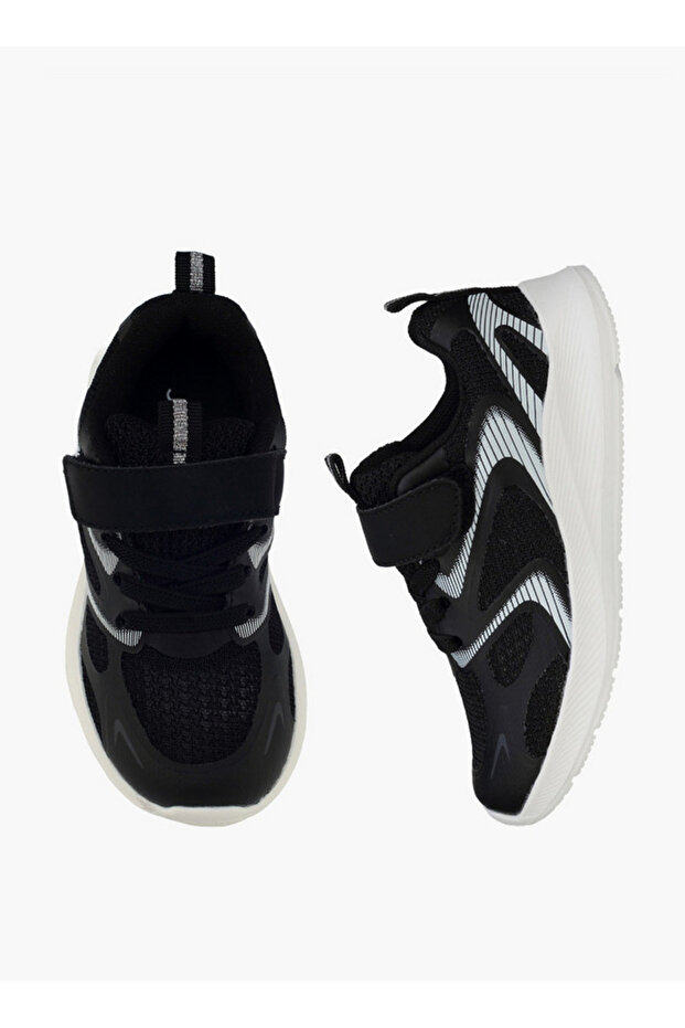Boys Hook & Loop Ankle Sneakers