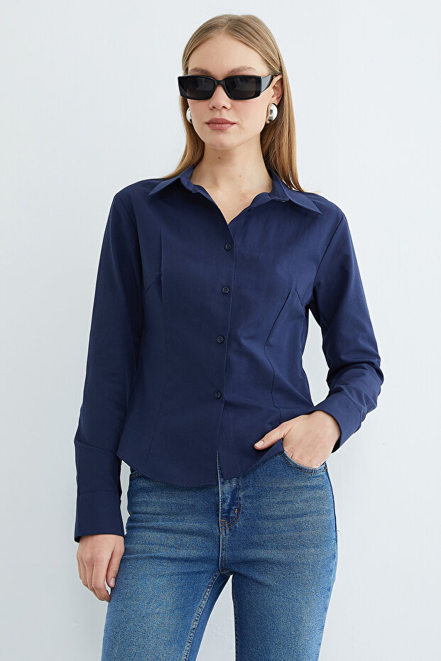 Basic Pensli Slim Fit Gömlek - 3