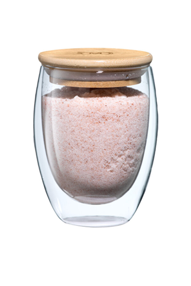 Himalayan purifying pink salt for scalp deep cleaning – healthy