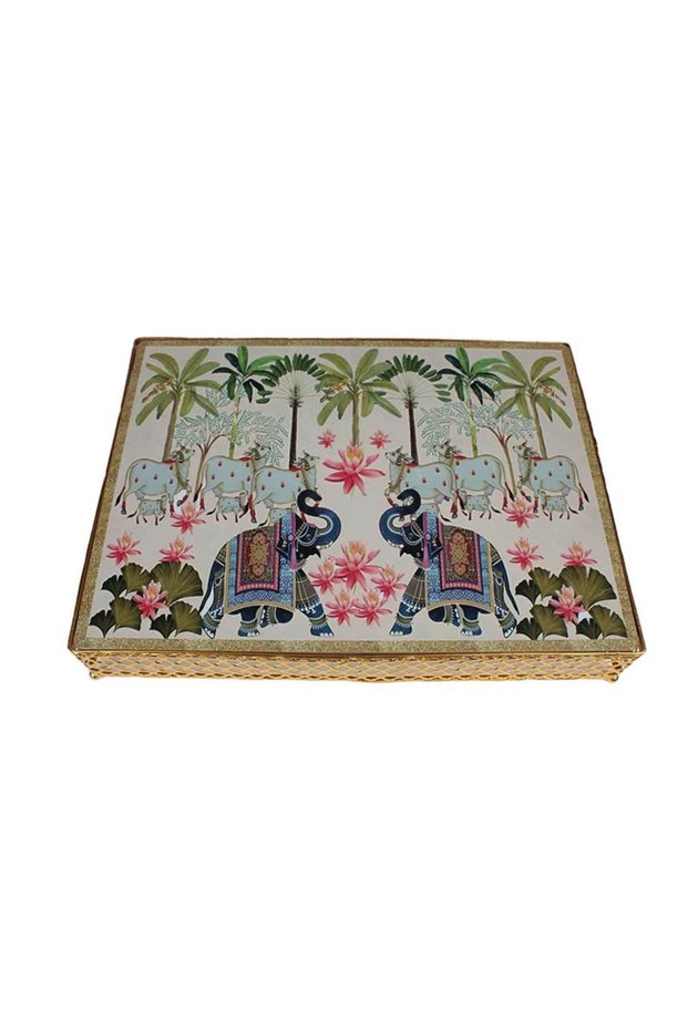 Craft Home Decorative Carved Miniature Wooden Stand Patla