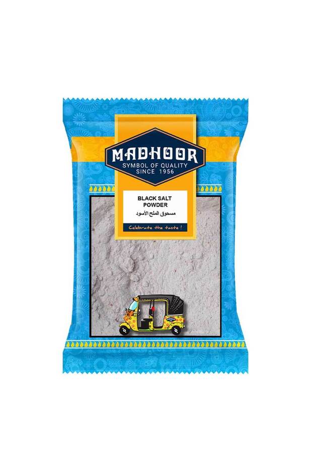 Black Salt Powder Digestive Mineral Kala Namak Shaker Pouch (100g)
