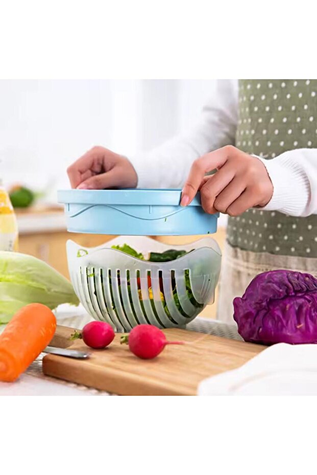 SN-27136 قطاعة سلطة الفواكه والخضروات العملية - 4