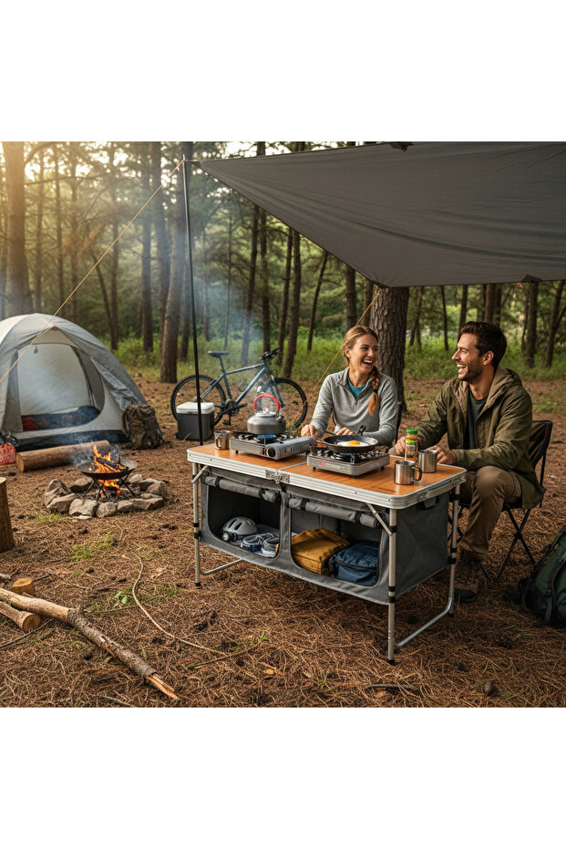 Nova Katlanır Kamp Masası - 7