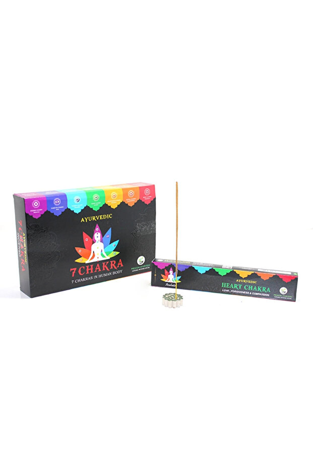 بخور الأيورفيدا للشاكرات السبع - 1