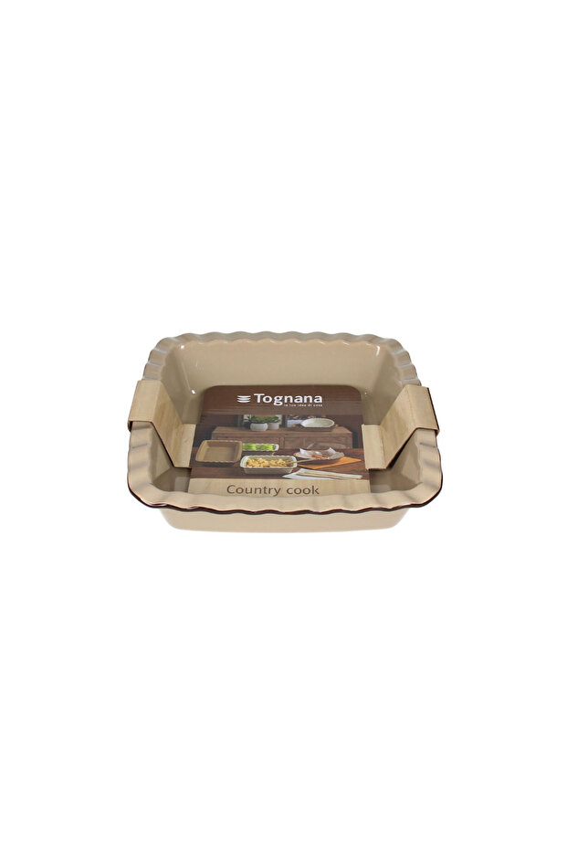 Country Cook Ceramic Baking Dish 33X23 cm – Durable Oven-Safe Rectangular Bakeware