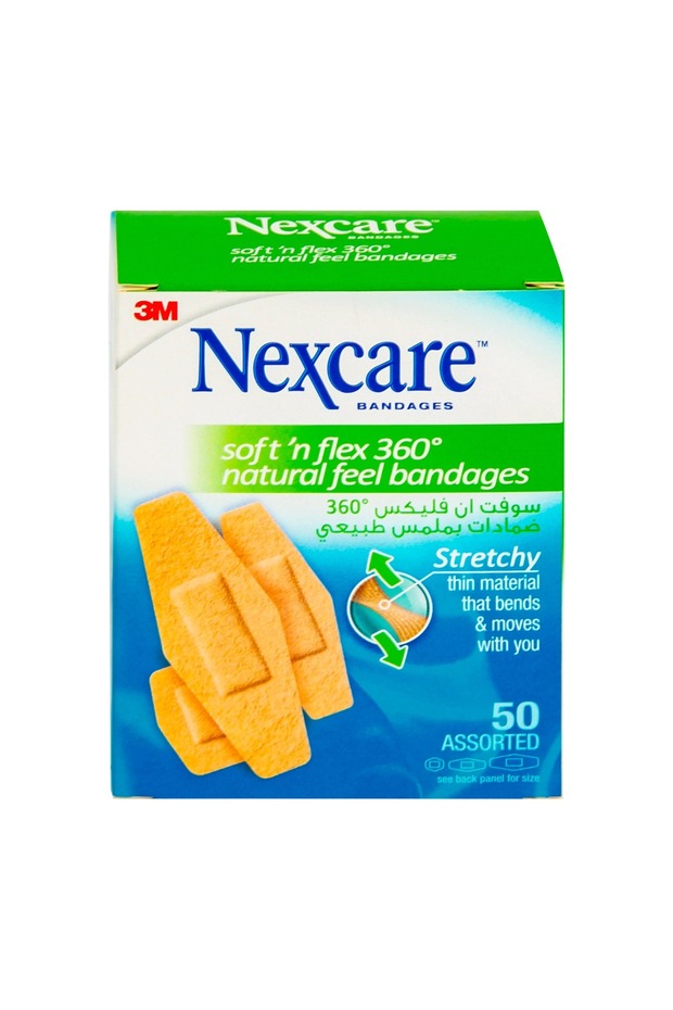 SOFT N FELX 360° BANDAGE ASSORTED 50'S