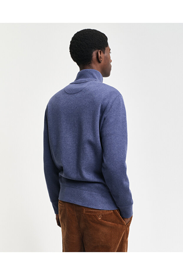 Erkek Mavi Regular Fit Hırka - 2