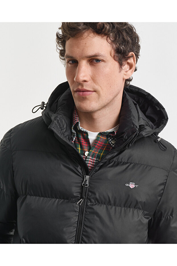 Erkek Siyah Regular Fit Active Cloud Mont - 6