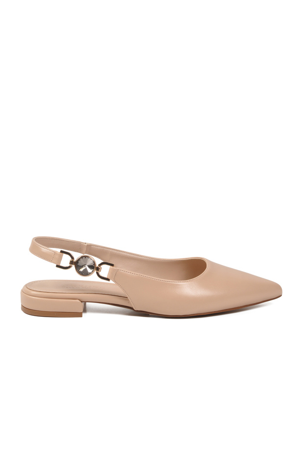 Beige Women's Evening Dress Shoes 312573 Z