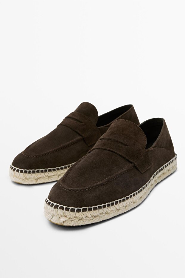 Süet espadril - 2
