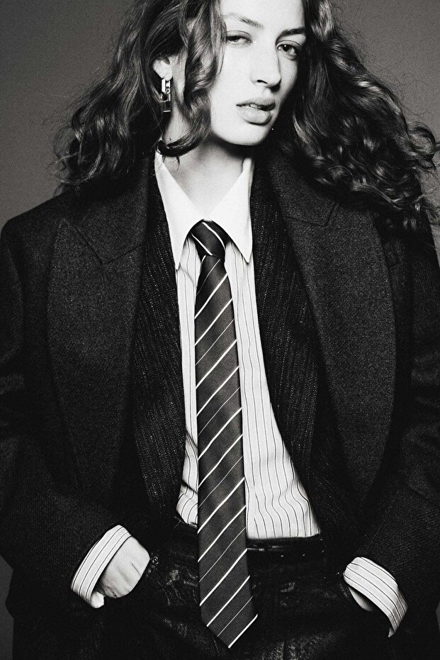 معطف من مزيج الصوف - 2