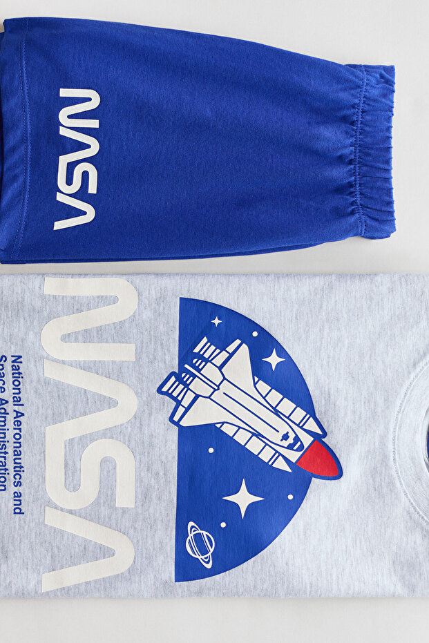 Baskılı Pijama Takımı - 2