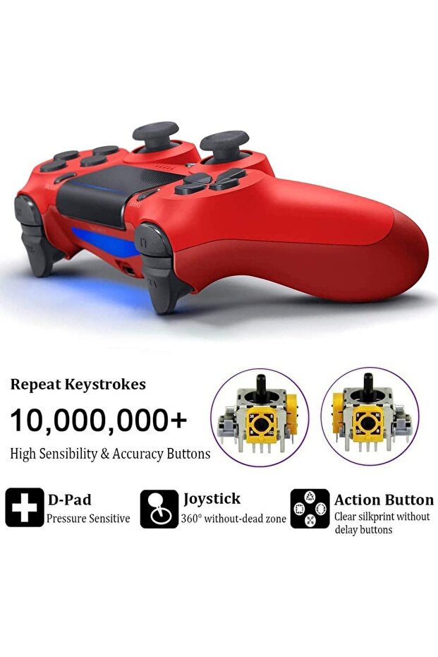 وحدة تحكم لاسلكية متوافقة مع PS4 - عصا تحكم بديلة متوافقة مع PS4 /S - 8