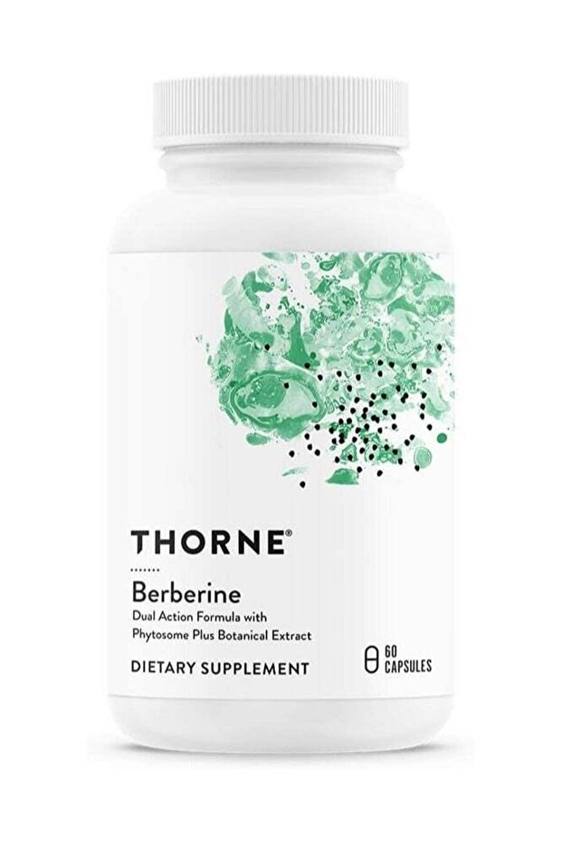 Berberine - Dual Action Formula with Phytosome Plus Botanical Extracts - 60 Capsules