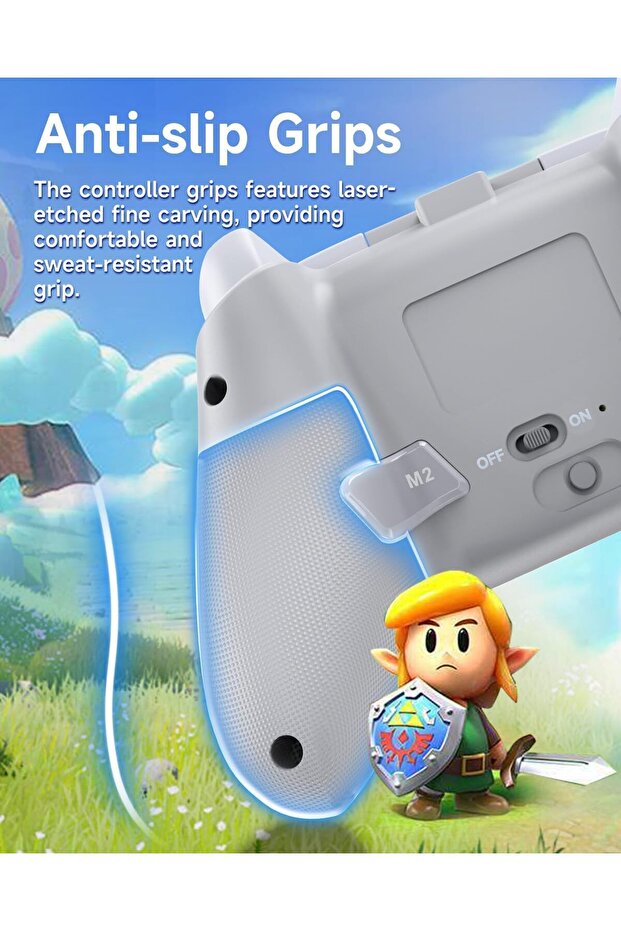 وحدة تحكم ألعاب لاسلكية من أزوني، وحدة تحكم ألعاب لأجهزة الكمبيوتر/أندرويد/ستيم/سويتش/آي أو إس - 7