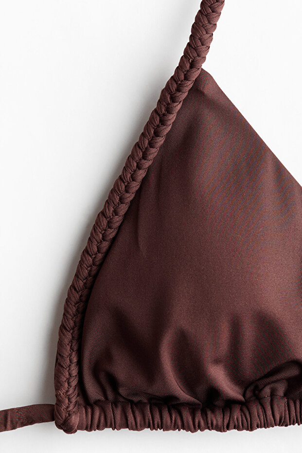 Dolgulu Üçgen Bikini Üstü - 5