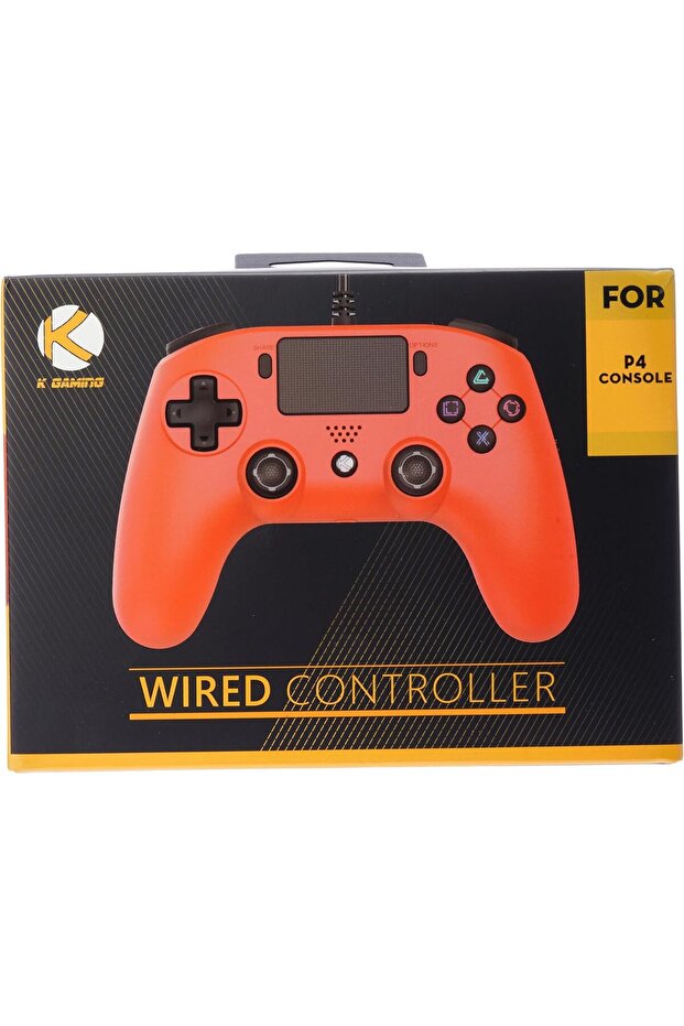 وحدة تحكم بأسلاك لجهاز بلاي ستيشن 4 من كي غيمنغ، لون بنفسجي - 2