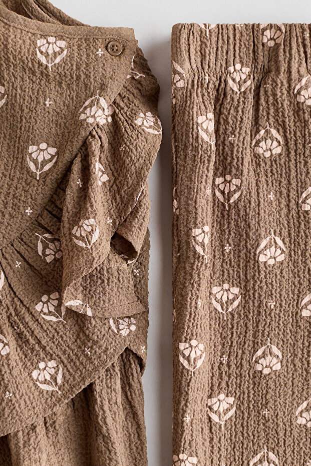 2 Parçalı Krinkle Jarse Set - 2