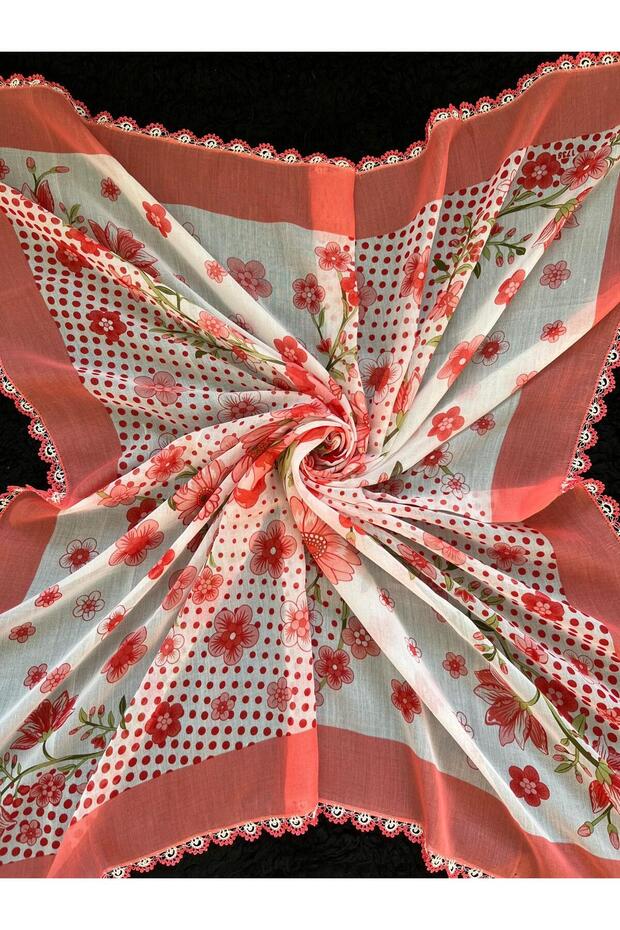 Crochet Embroidered Scarf/Yemeni/Textile/Cloth