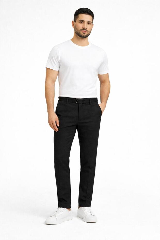 Captiva Italian Cut Comfort Fit Men's Linen Trousers - 7557