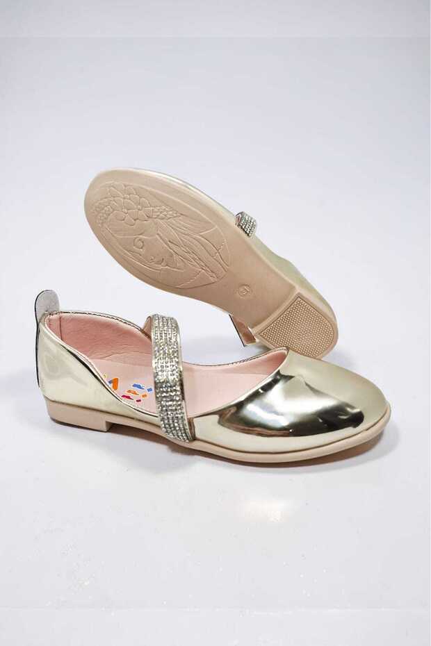Girl's Shiny Mary Jane Ballerinas