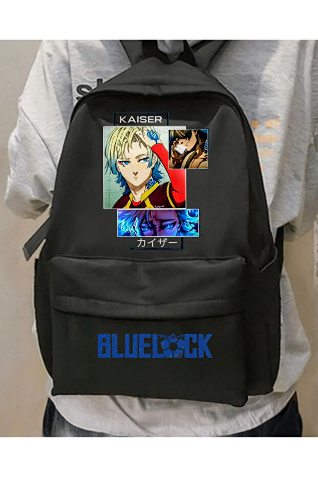 حقيبة ظهر أنيمي بلو لوك مطبوع - 1