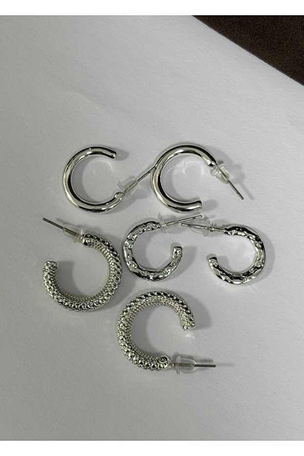 6'LI ÖRME KÜPE SETİ - 3