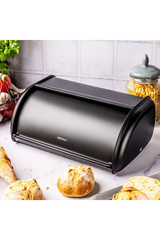 Bread Box, KINGHOFF, 44cm, Black - 2