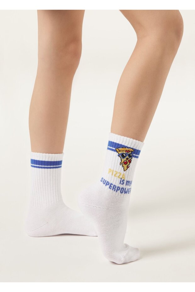 Patterned Children's Socks - 1