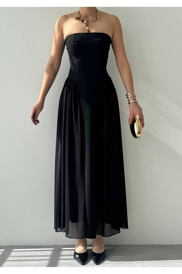 Reny Straplez Elbise - 3