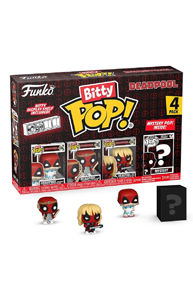 Bitty POP Marvel Deadpool Sleepover4'Lü Paket - 2