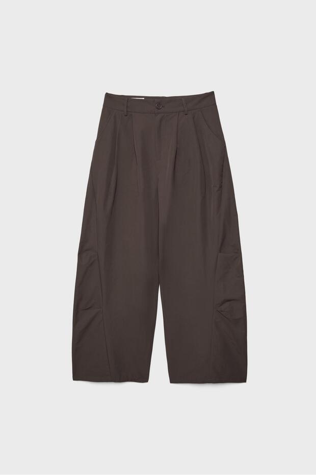 Barrel kumaş pantolon - 6