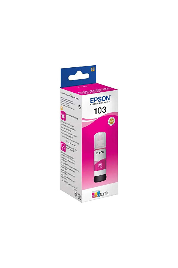 حبر أرجواني (Magenta) أصلي 103 من Epson – عبوة 65 مل