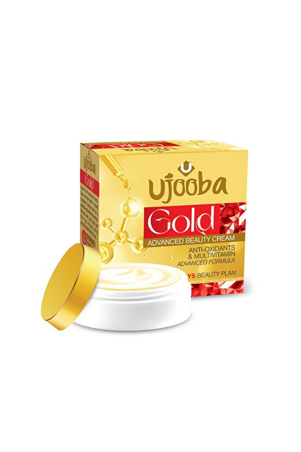 Gold Advanced Beauty Cream 17g – Radiance, Antioxidants, Multivitamin & Anti-Aging Advanced Formula