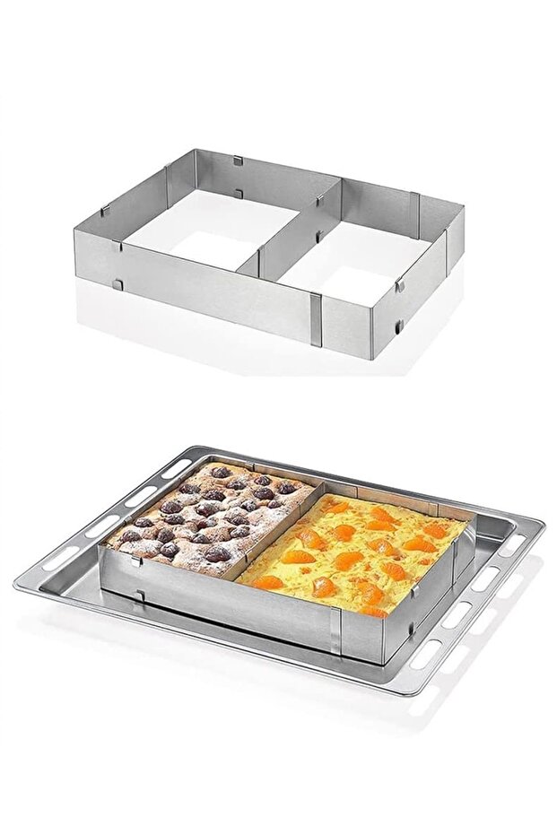 Professional adjustable cake and dessert mold