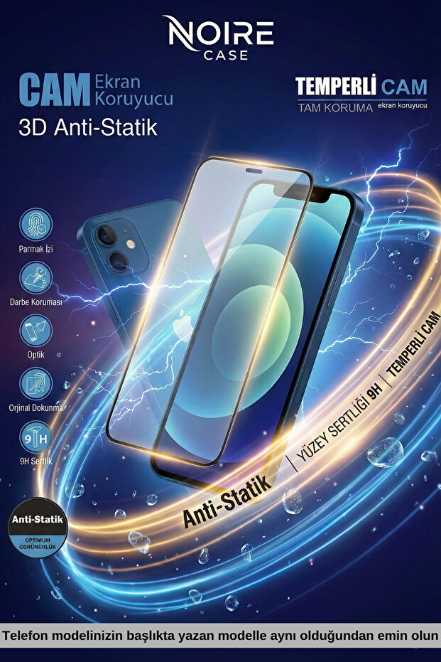 واقي شاشة متوافق مع Redmi Note 10 - زجاج مضاد للكسر ومضاد للكهرباء الساكنة - 2