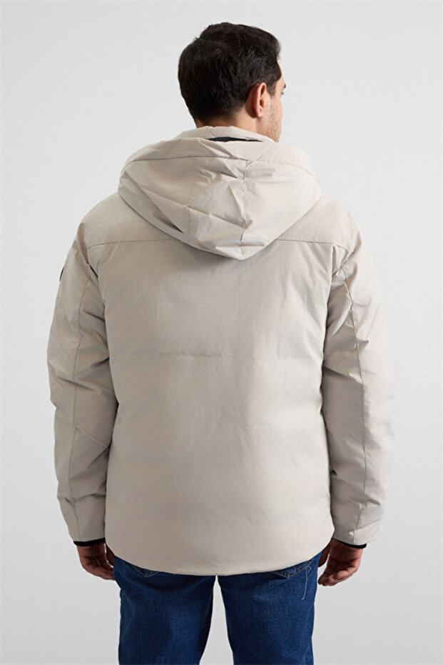 Taş Slim Cepsiz Mont - 7