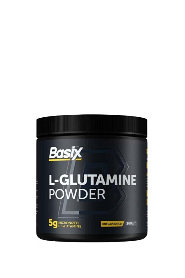 مسحوق الجلوتامين من BASICX، 300 غرام - 1