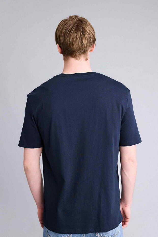 %100 Pamuk Basic Tişört V7699AZ26SP - 5