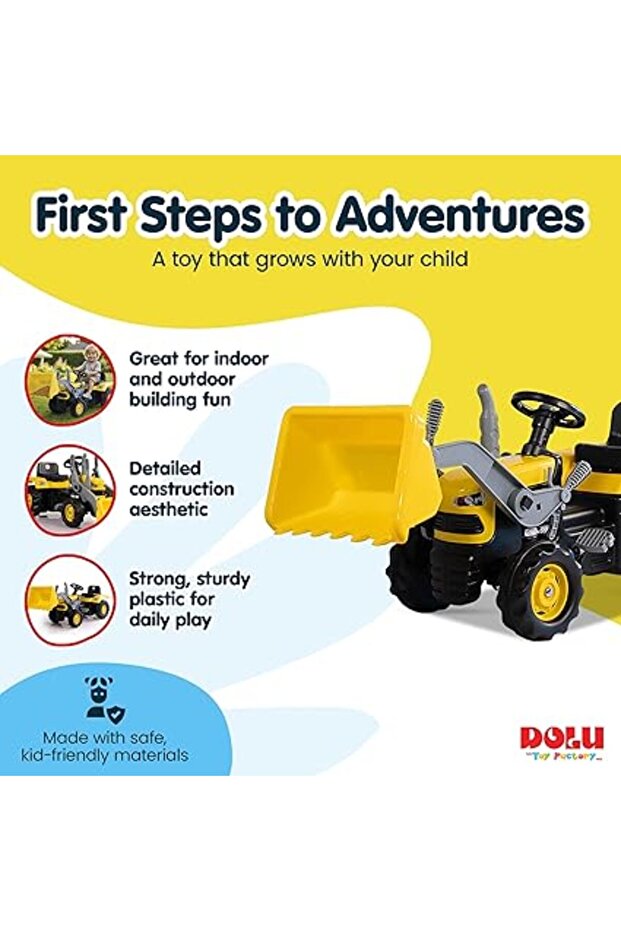 Kepçeli Traktör Pedallı - 5