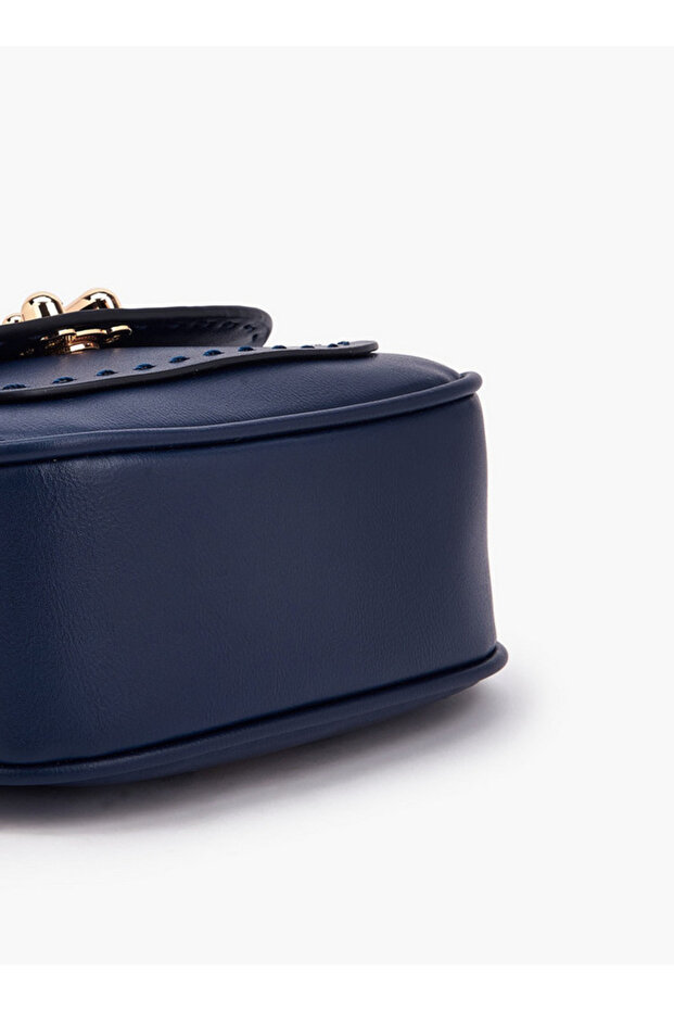 حقيبة كروس صلبة مع حزام قابل للتعديل - 7