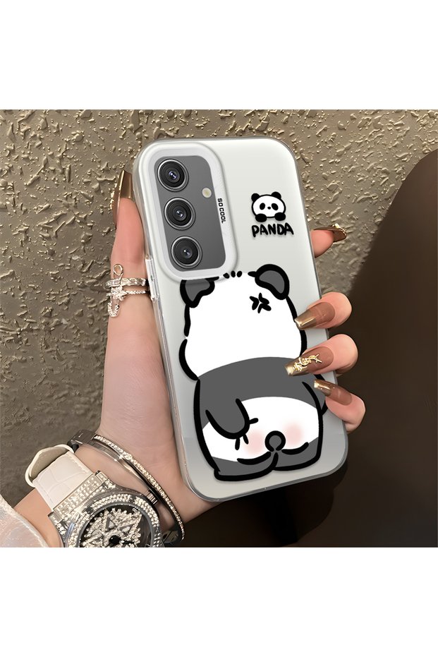 Samsung Galaxy S24 Compatible Stylish and Luxurious Panda Pattern