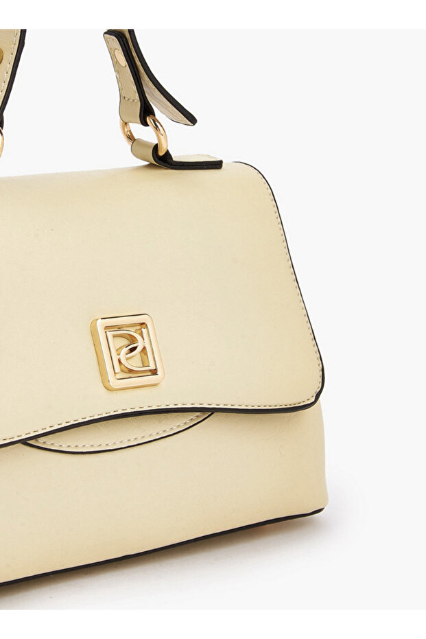 Solid Satchel Bag with Detachable Strap - 4