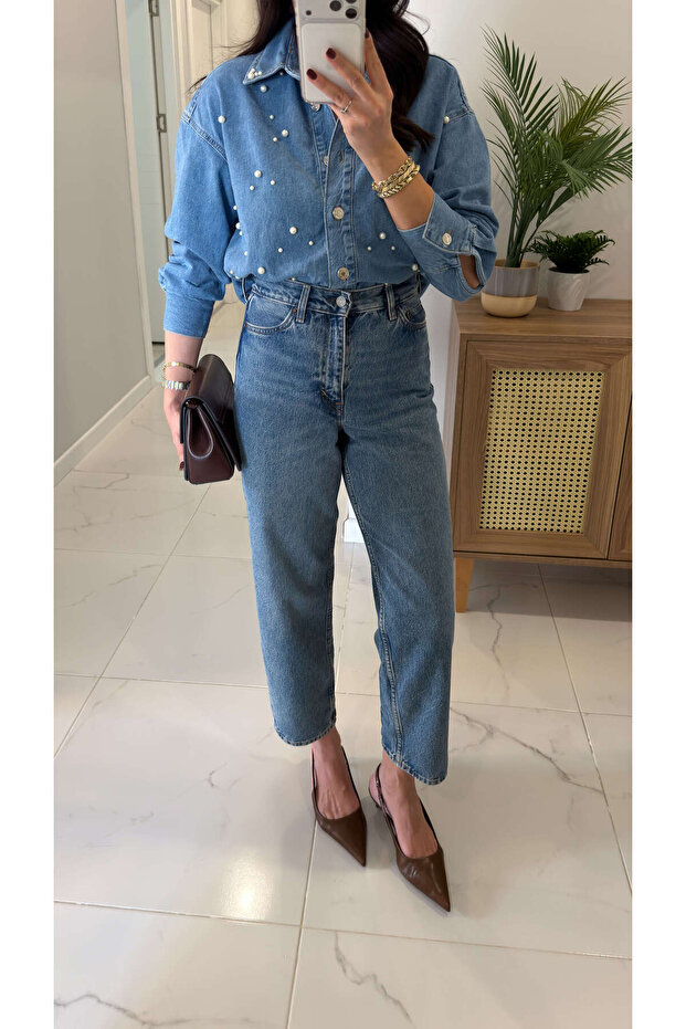 Cos Multras Mavi Mom Jean - 2