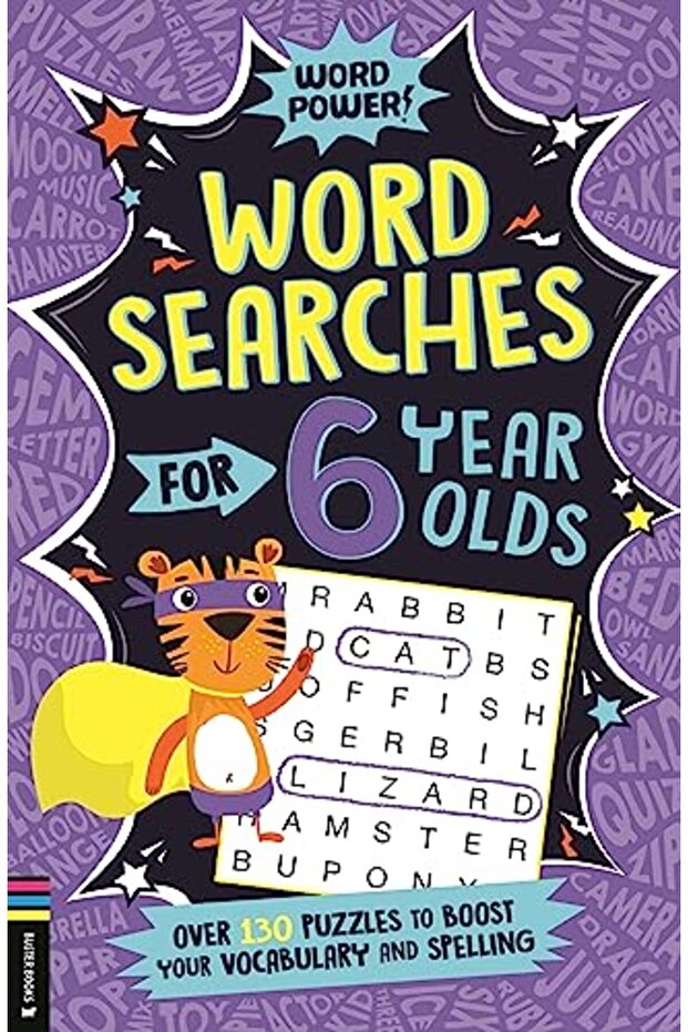 Wordsearches for 6 Year Olds