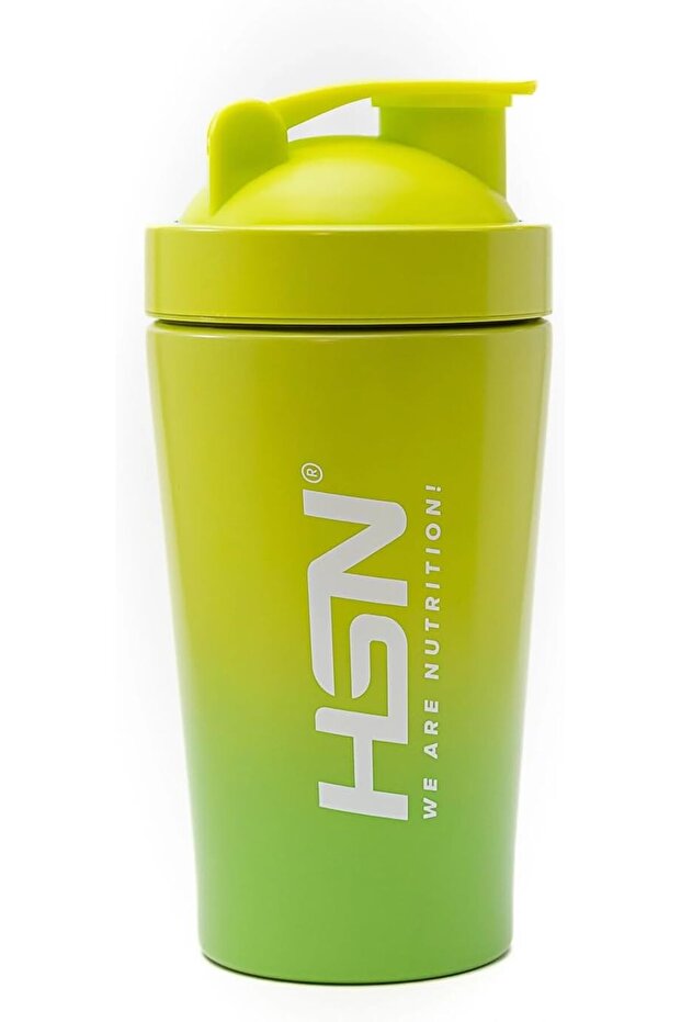 Shaker We Are Nutrition! Stainless Steel | 500 ml | Green | Mixing Cup with Optimal Mixing Syste