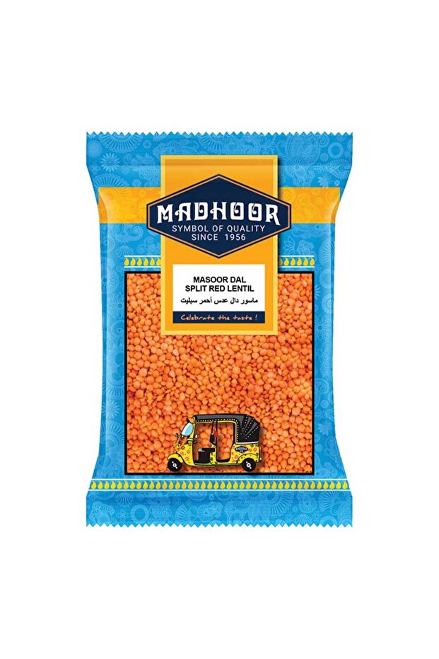 Masoor Dal Split Skinless Orange Red Lentils Bulk Bag (1kg)
